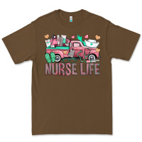 Cacao Nurse Life Truck Premium Tee - BundleAndBundleShop