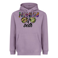 Lavender nonnie of both Heavyweight Hoodie - CowhideDigitalArt