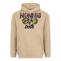Mushroom nonnie of both Heavyweight Hoodie - CowhideDigitalArt