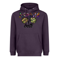 Plum nonnie of both Heavyweight Hoodie - CowhideDigitalArt