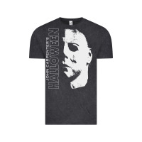 Vintage Black halloween michael myers Vintage Tee - artisFamous