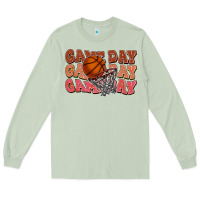 Matcha game day game day game day basketball Long Sleeve Tee - HowdyJamesFarm
