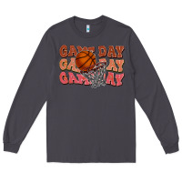 Smoke game day game day game day basketball Long Sleeve Tee - HowdyJamesFarm