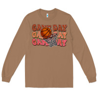 Toasted Coconut game day game day game day basketball Long Sleeve Tee - HowdyJamesFarm