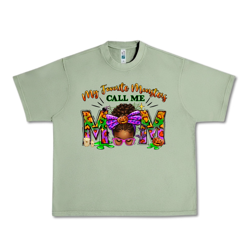 My Favorite Monsters Call Me Mom Urban Heavy Tee by texasbilliewilder | Teevron