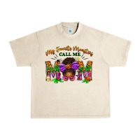 Sandshell My Favorite Monsters Call Me Mom Urban Heavy Tee - texasbilliewilder