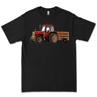 Black farm tractor Premium Tee - RanaPortraitStore