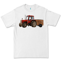 White farm tractor Premium Tee - RanaPortraitStore
