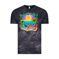 Cloud Black My favorite color is sunshine Vintage Tee - NancyCooperArtShop