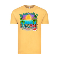 Vintage Mustard My favorite color is sunshine Vintage Tee - NancyCooperArtShop