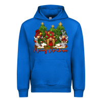 Cobalt merry christmas gnomies Urban Hoodie - BarkalooDesign