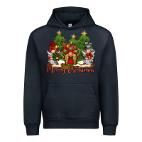Navy merry christmas gnomies Urban Hoodie - BarkalooDesign
