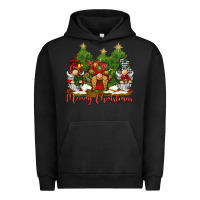 Pigment Black merry christmas gnomies Urban Hoodie - BarkalooDesign