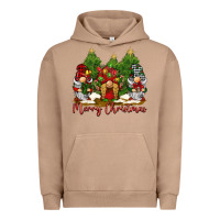 Pigment Burro merry christmas gnomies Urban Hoodie - BarkalooDesign
