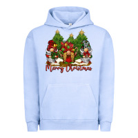 Pigment Grape Ice merry christmas gnomies Urban Hoodie - BarkalooDesign