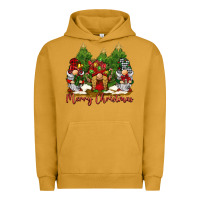 Pigment Peanut Butter merry christmas gnomies Urban Hoodie - BarkalooDesign