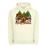 Pigment Pistachio merry christmas gnomies Urban Hoodie - BarkalooDesign