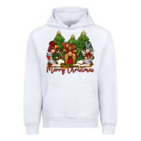 White merry christmas gnomies Urban Hoodie - BarkalooDesign