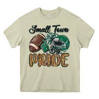 Mossy small town big pride green Heavy Core Tee - MaliasSmallBusiness