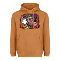 Meerkat halloween pigs Heavyweight Hoodie - SublimationCraftShop