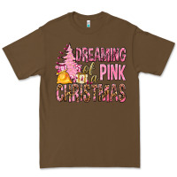 Cacao Dreaming Of A Pink Christmas Premium Tee - BundleAndBundleShop