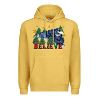 Antique Gold believe polar express christmas trees Premium Hoodie - FaDigitalArtStudio