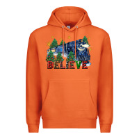 Believe Polar Express Christmas Trees Premium Hoodie | Teevron