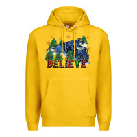 Lemon believe polar express christmas trees Premium Hoodie - FaDigitalArtStudio