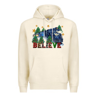 Tofu believe polar express christmas trees Premium Hoodie - FaDigitalArtStudio