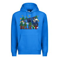 True Royal believe polar express christmas trees Premium Hoodie - FaDigitalArtStudio