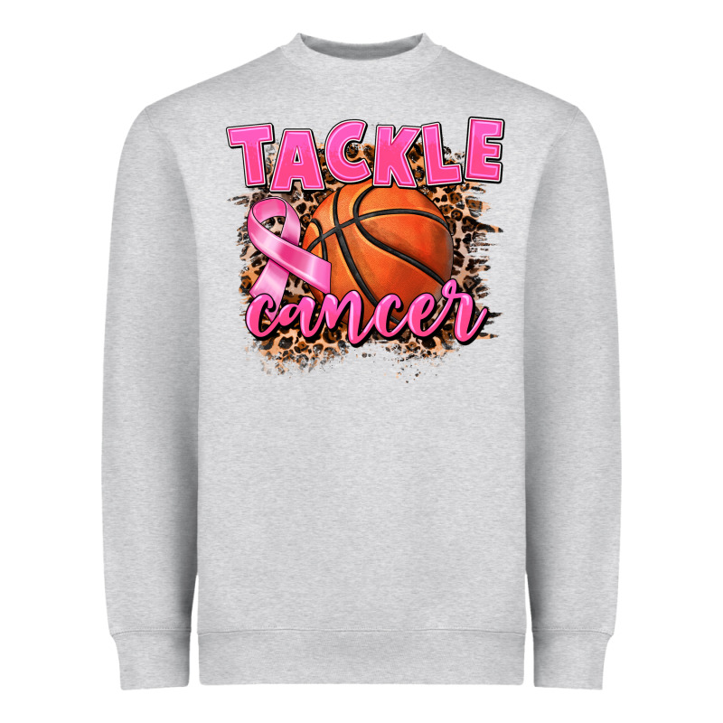 Tackle Cancer Basketball Heavyweight Sweatshirt by FaDigitalArtStudio | Teevron