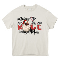 Cream merry race mas Heavy Core Tee - MaliasSmallBusiness