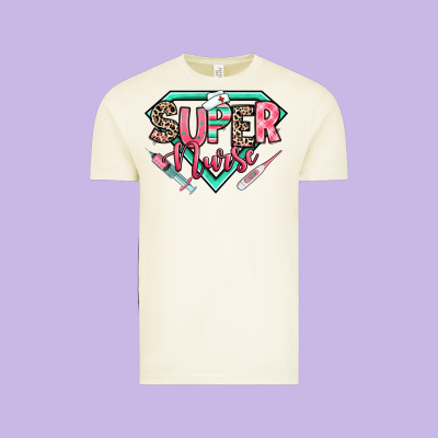 Super Nurse Vintage Tee Designed By Ranaportraitstore