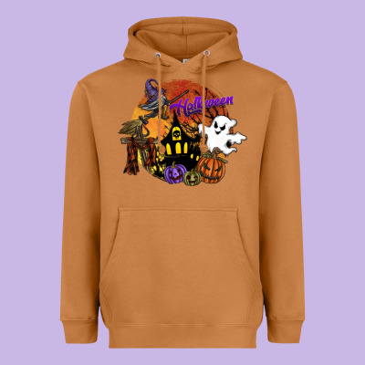 Halloween Heavyweight Hoodie Designed By Sublimationcraftshop