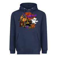Navy halloween Heavyweight Hoodie - SublimationCraftShop