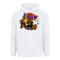 White halloween Heavyweight Hoodie - SublimationCraftShop