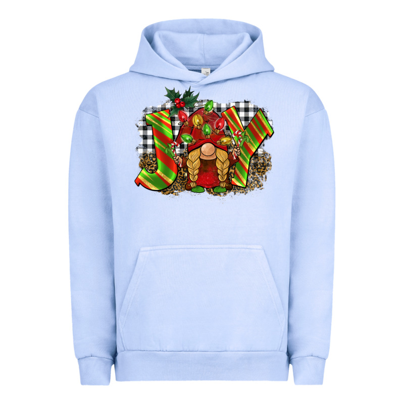 Christmas Joy Gnome Urban Hoodie by BarkalooDesign | Teevron
