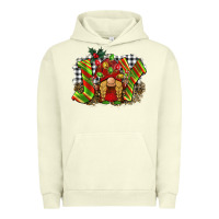 Pigment Pistachio christmas joy gnome Urban Hoodie - BarkalooDesign