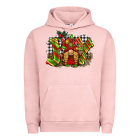Pigment Salmon christmas joy gnome Urban Hoodie - BarkalooDesign