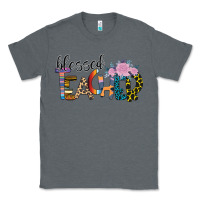 Charcoal Heather Blessed Teacher Classic Tee - Bettercallsaul