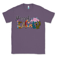 Lavender Blessed Teacher Classic Tee - Bettercallsaul