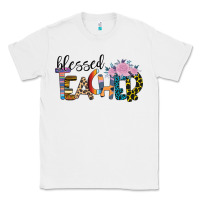 White Blessed Teacher Classic Tee - Bettercallsaul