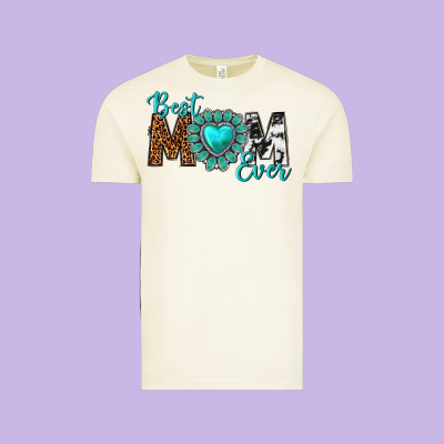 Best Mom Ever Vintage Tee Designed By Texasbilliewilder