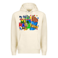 Tofu my child is non verbal but his mama aint afro Premium Hoodie - RanaPortraitStore