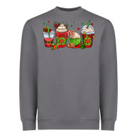 Storm christmas coffee cups Heavyweight Sweatshirt - OliviaCreatesArt