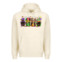 Tofu mardi gras afro gnomies Premium Hoodie - FaDigitalArtStudio