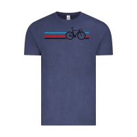 Vintage Denim bike stripes Vintage Tee - artisFamous