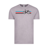 Vintage Zinc bike stripes Vintage Tee - artisFamous