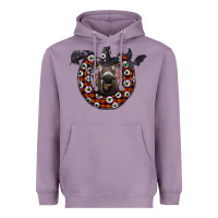 Lavender halloween donkey Heavyweight Hoodie - SublimationCraftShop