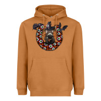 Meerkat halloween donkey Heavyweight Hoodie - SublimationCraftShop